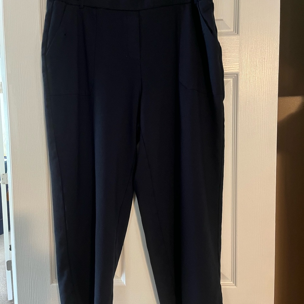 Jones New York Navy Tailored Trousers - Picture 3 of 6